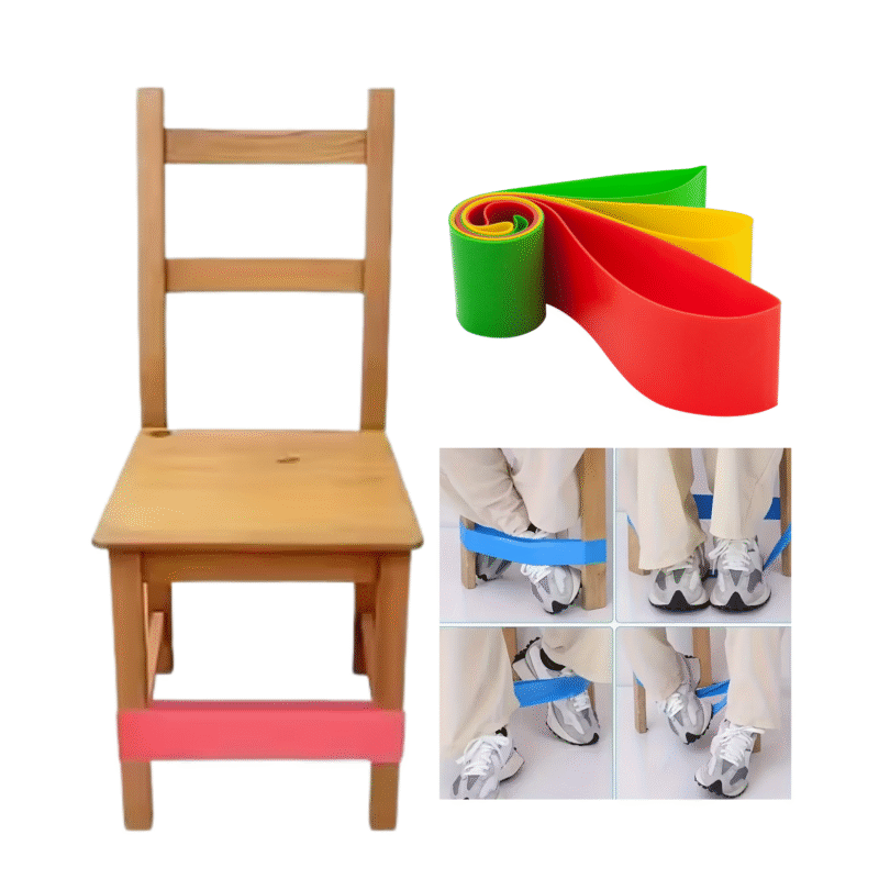 Guma na krzesło dla dzieci – antystresowa - zestaw 3 sztuk