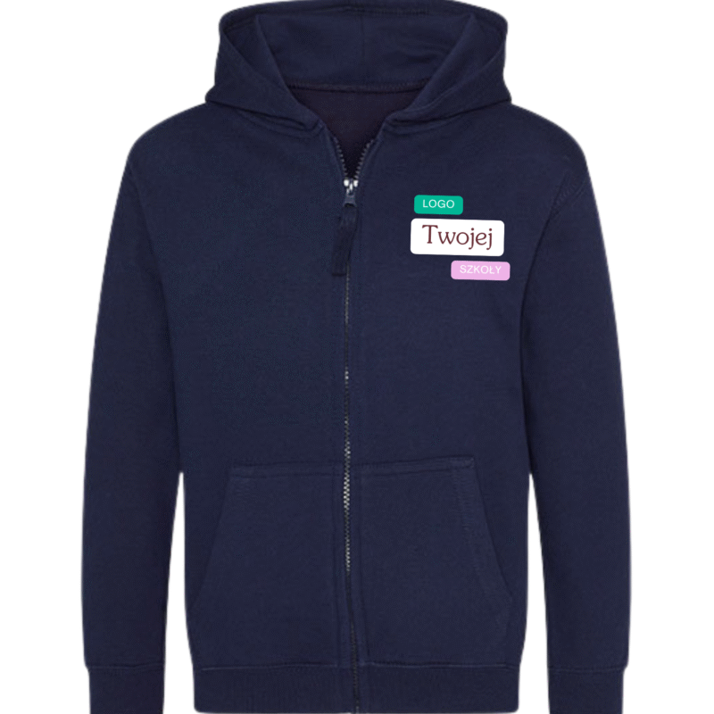 Bluza Dziecięca z Kapturem – Rozpinana, Ciepła i Wygodna